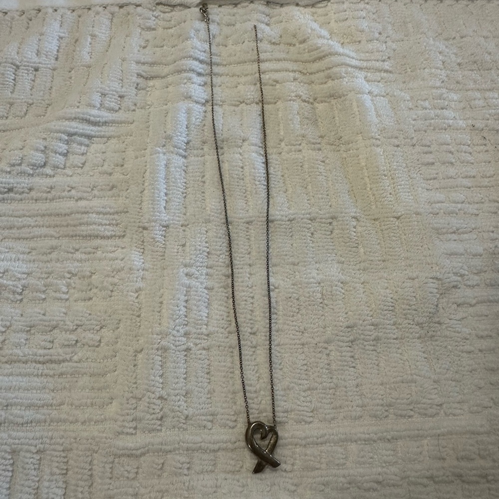 Tiffany’s Paloma Picasso Loving Heart Pendant.